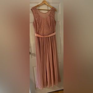 Bridesmaid dress XL purchased from Amazon dusty rose